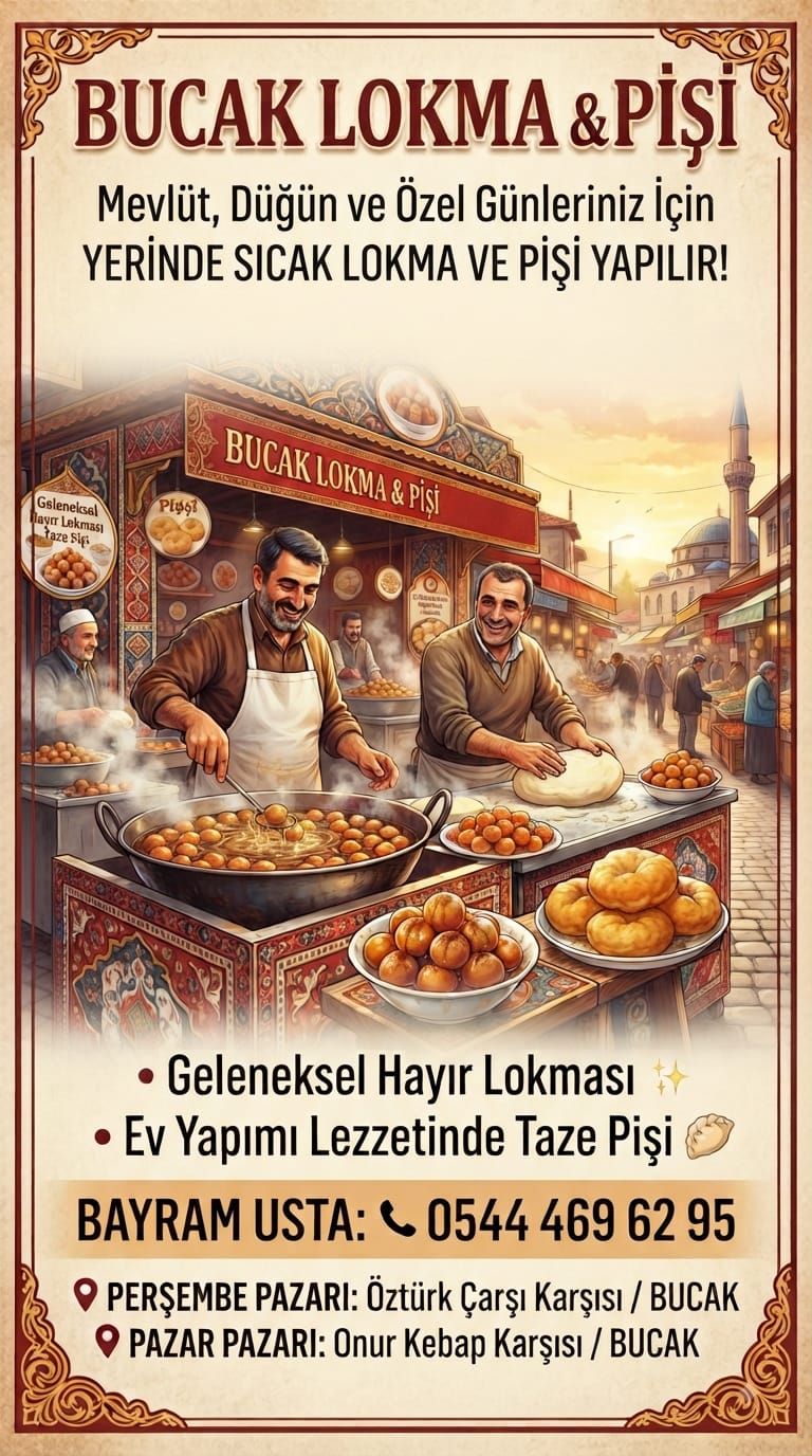 15 Bucak Pişi Ve Lokmacı 